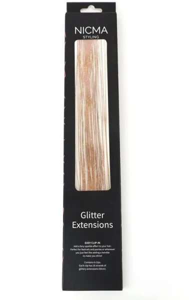 NICMA Styling Glitter Extensions - Cobber